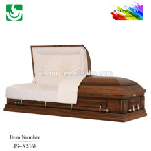 Customized qualified cheap cremation oak casket